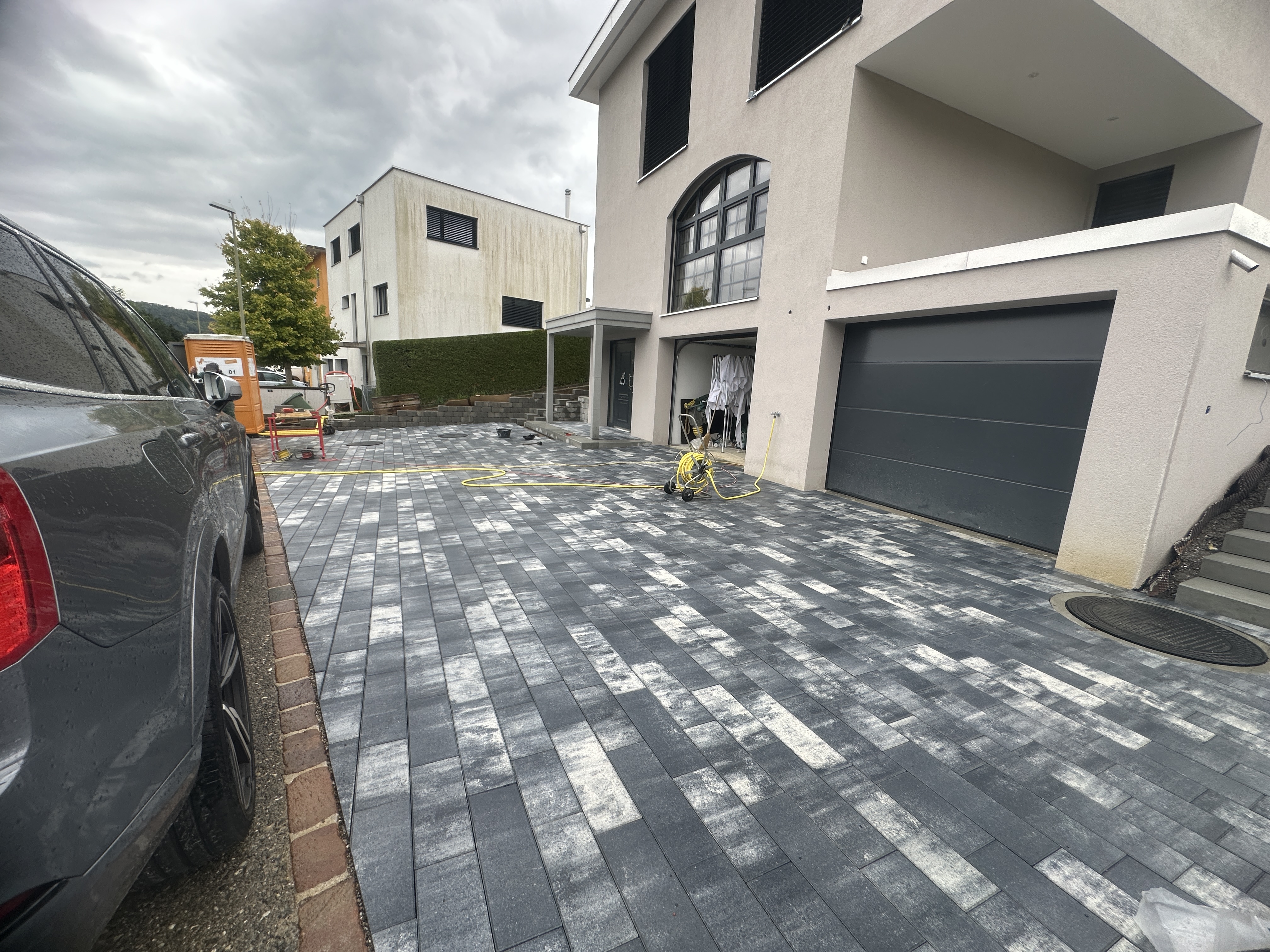 Pflastersteinboden – Projekt Frenkendorf