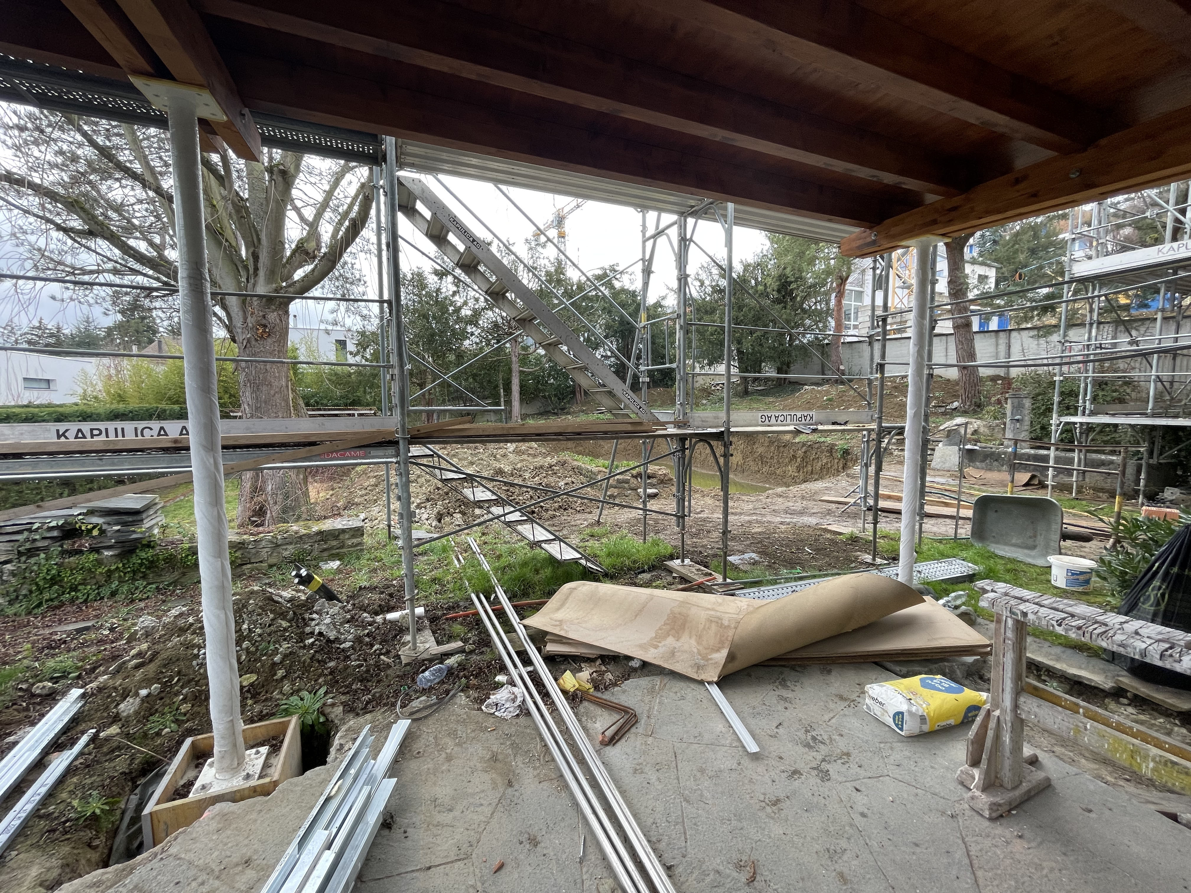 Vorher – Privatgarten Reinach